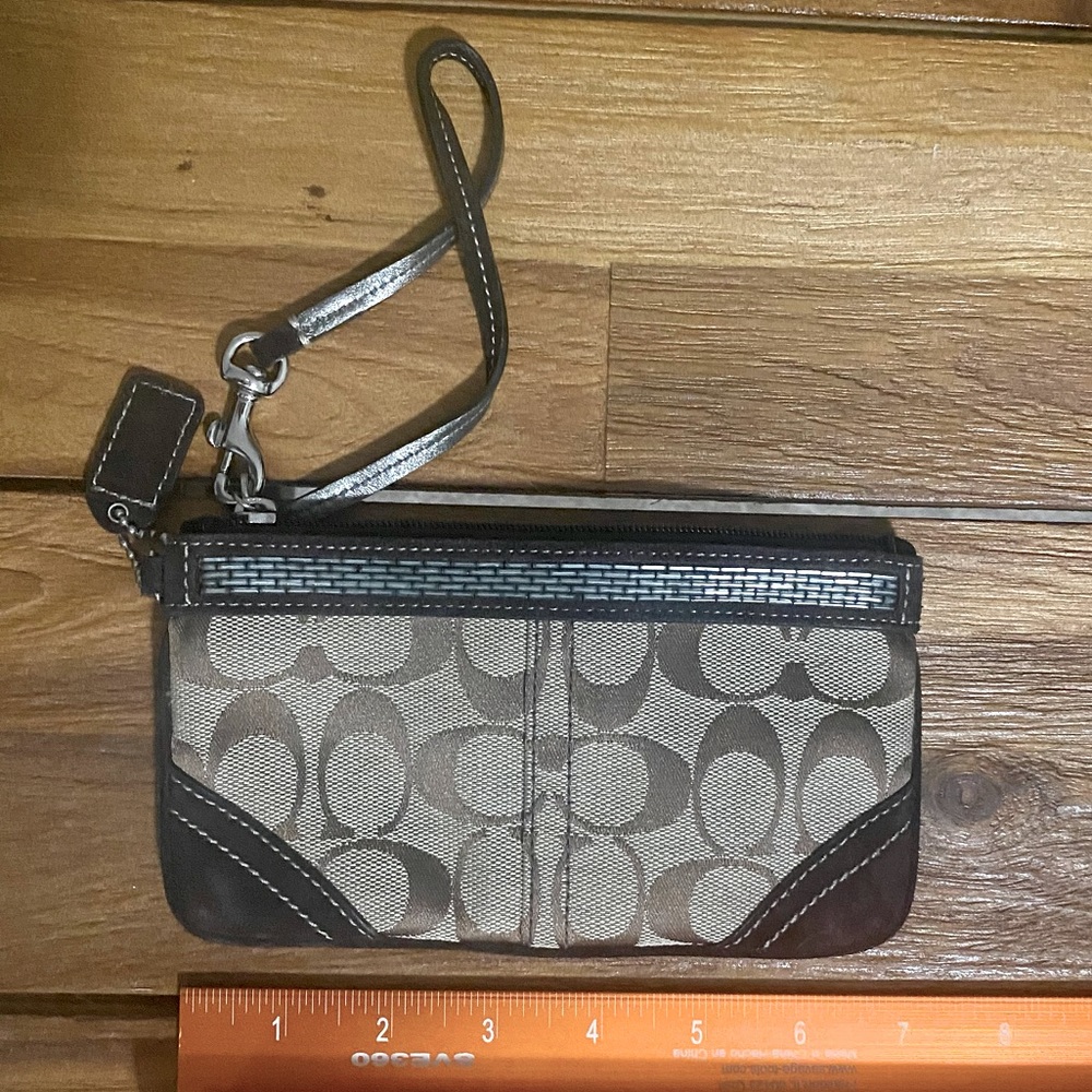 Small Coach Wristlet